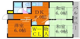 片山マンションの物件間取画像